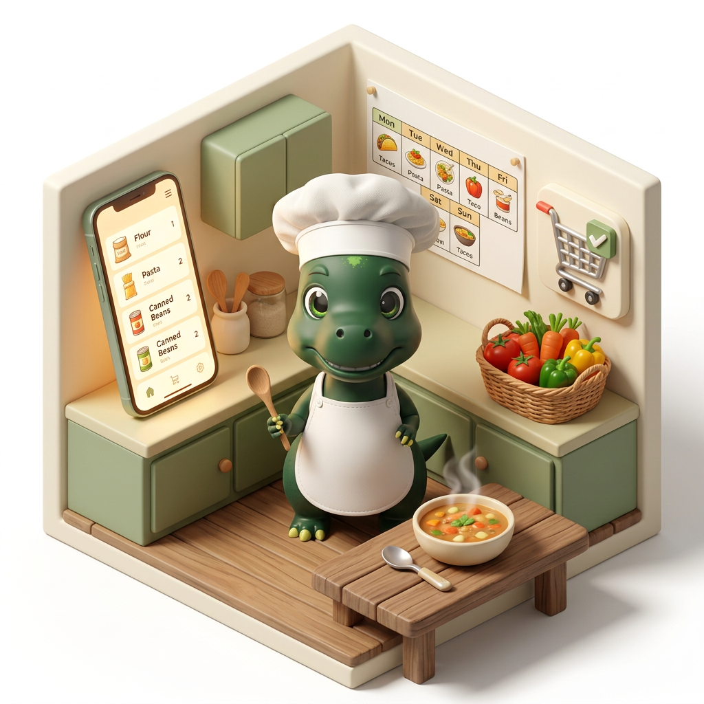 Miso in the kitchen pantry tracking, meal planning, and shopping all in one